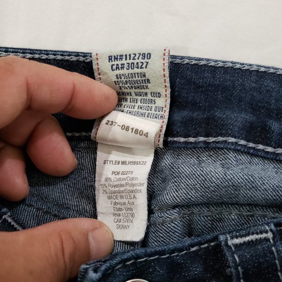 TRUE RELIGION Skinny Jeans Women's Size 26 - Picture 8 of 8